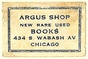 Argus Shop, Chicago, Illinois (29mm x 19mm). Courtesy of S. Loreck.