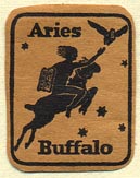 Aries Press [?], Buffalo, New York (20mm x 26mm). Courtesy of Donald Francis.