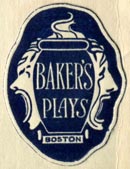 Baker's Plays, Boston, Massachusetts (21mm x 28mm, after 1928).