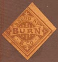 Burn & Co. (19mm x 19mm, as is, ca.1869)