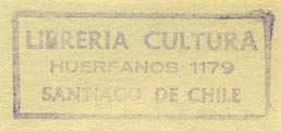 Libreria Cultura, Santiago, Chile (40mm x 16mm)