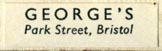 George's, Bristol, England (26mm x 7mm)