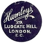 Hamleys, London, England (23mm dia.)