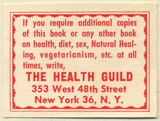 Health Guild, New York (51mm x 38mm)