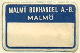 Malmö Bokhandel, Malmö, Sweden (25mm x 17mm)