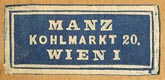 Manz, Wien [Austria] (26mm x 12mm)