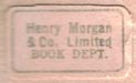 Henry Morgan & Co, Limited, Montreal, Canada (18mm x 11mm, ca. 1932). Courtesy of Brian Busby.
