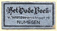 Het Oude Boek, Nijmegen, Netherlands (30mm x 15mm, ca.1910s).