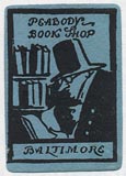 Peabody Book Shop, Baltimore, Maryland (18mm x 26mm).
