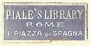Piale's Library, Rome, Italy (20mm x 9mm). Courtesy of S. Loreck.