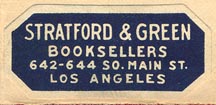 Stratford & Green, Booksellers, Los Angeles, CA (35mm x 16mm)