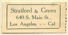 Stratford & Green, Los Angeles, California (35mm x 18mm)