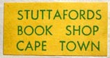 Stuttafords Book Shop, Cape Town, South Africa (25mm x 13mm, ca.1958)
