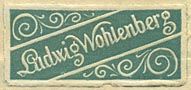 Ludwig Wohlenberg, Germany (31mm x 14mm, ca.1940s).