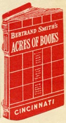 Bertand Smith's Acres of Books, Cincinnati, Ohio (21mm x 40mm, before 1934). Courtesy of Robert Behra.