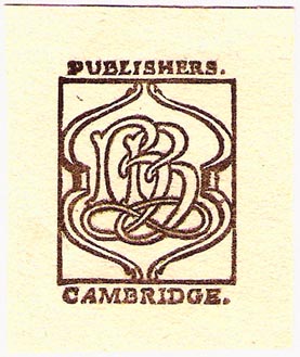 Bowes & Bowes, Cambridge England (45mm x 54mm, ca.1920s)