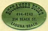 Buccaneer Books, Laguna Beach, California (25mm x 16mm)