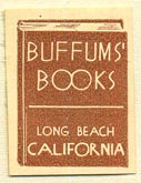 Buffum's Books, Long Beach, California (19mm x 25mm)