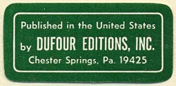 Dufour Editions, Chester Springs, Pennsylvania (42mm x 20mm)