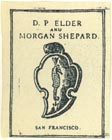 D.P. Elder and Morgan Shepard  (approx 18mm x 23mm)