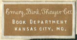 Emery, Bird, Thayer Co., Kansas City, Missouri (26mm x 13mm)