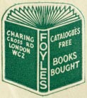 Foyles, Charing Cross Rd, London (20mm x 22mm, ca.1961)