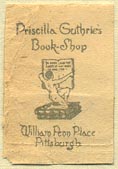 Priscilla Guthrie's Book-Shop, Pittsburgh, Pennsylvania (18mm x 27mm)