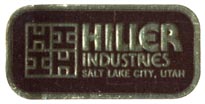 Hiller Industries, Salt Lake City, Utah (33mm x 15mm). Courtesy of Robert Behra.