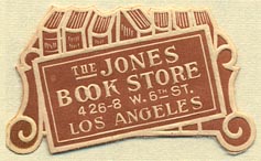 The Jones Book Store, Los Angeles, California (37mm x 23mm)