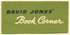 David Jones' Book Corner, Australia (36mm x 17mm)