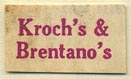 Kroch's & Brentano's, Chicago, Illinois (20mm x 12mm)