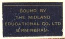 The Midland Educational Co., Ltd, Birmingham, England (20mm x 12mm)