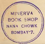 Minerva Book Shop, Bombay