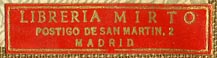 Libreria Mirto, Madrid, Spain (35mm x 8mm, ca.1961)