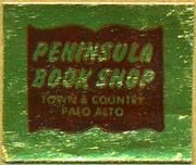 Peninsula Book Shop, Palo Alto, California (29mm x 25mm)