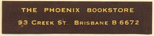 The Phoenix Bookstore, Brisbane, Australia (51mm x 11mm)