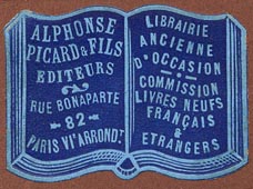 Alphonse Picard & Fils, Paris, France (37mm x 26mm, ca.1900?).