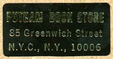 Putnam Book Store, New York, NY (26mm x 13mm)