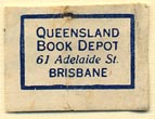 Queensland Book Depot, Brisbane, Australia (22mm x 15mm)