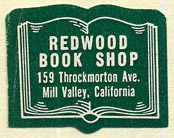 Redwood Book Shop, Mill Valley, California (28mm x 21mm)