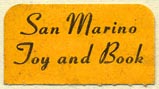 San Marino Toy and Book, San Marino, California (25mm x 14mm)