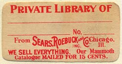 Sears, Roebuck and Co., Chicago, Illinois (40mm x 21mm)