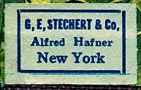 G.E. Stechert & Co., New York (22mm x 14mm)