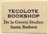Tecolote Bookshop, Santa Barbara, California (27mm x 18mm)