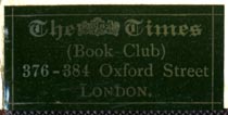 The Times Book Club, London, England (34mm x 16mm)